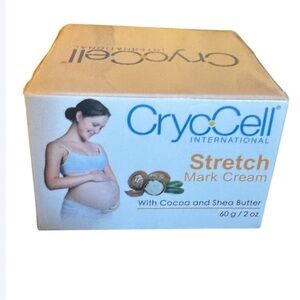 Cryo-Cell Stretch Mark Cream with cocoa and shea butter 2 ounces New